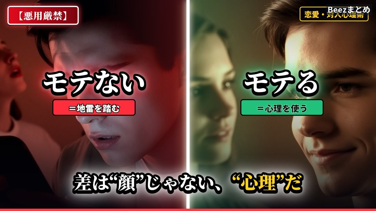 好かれる人の心理と嫌われる人の地雷｜恋愛・対人関係で即実践できる5つの設計原則