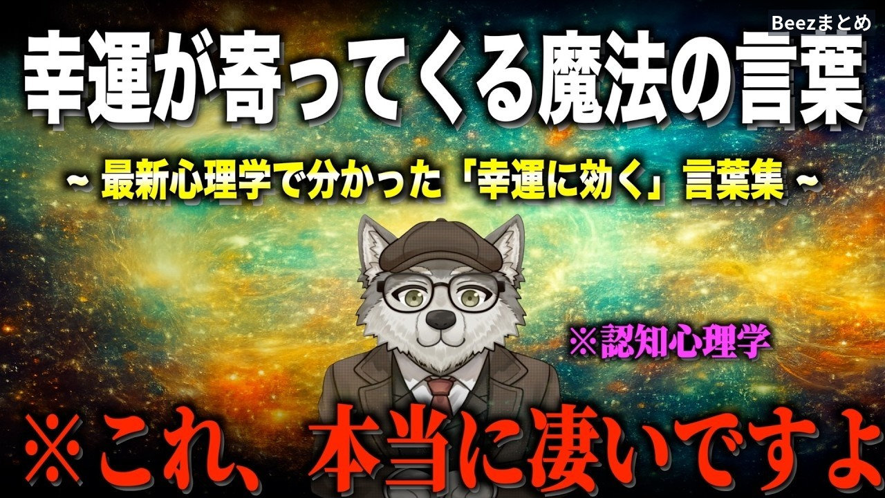 運が良くなる口癖は本当にある？認知心理学から考える5つの言葉