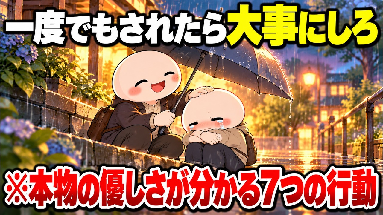 「本当に優しい人」に見える小さな行動｜自己犠牲とやさしさはどこが違うのか