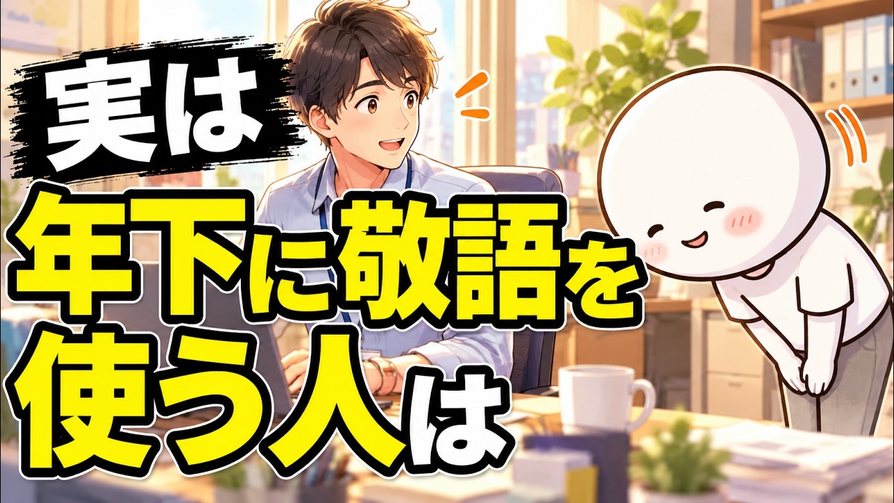 年下に敬語を使い続けるのは壁ではない。敬語を崩さず距離を縮める2つの工夫