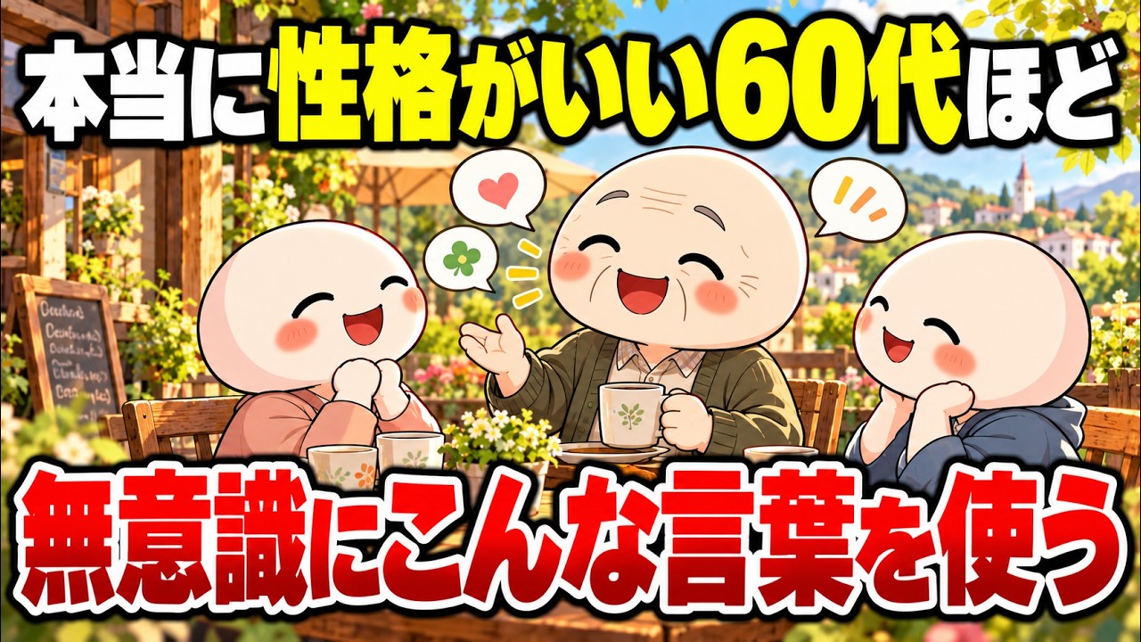 なぜか人が集まる60代の言葉づかい。愛される人が自然に使っている7つの言い方