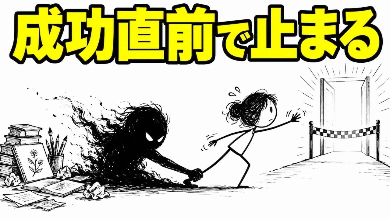 才能があるのに動けないのはなぜか。成功の直前で自分を止めてしまう心理