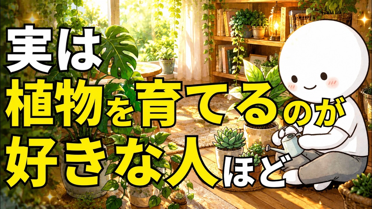 植物を育てる人に見られる心理的特徴と癒やしの理由｜暮らしに取り入れる小さな習慣