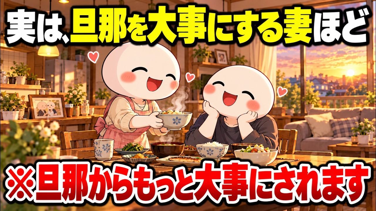 夫から大切にされる妻がしていること｜我慢でも尽くすでもない関係の整え方
