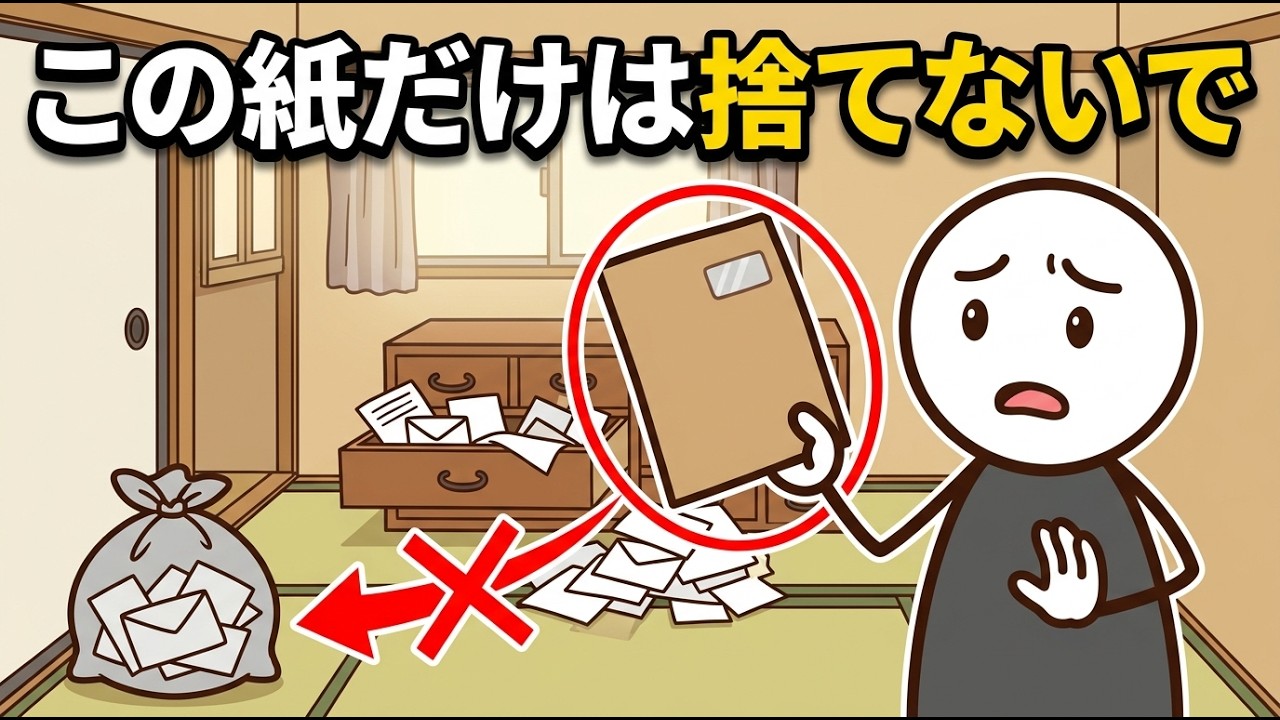 家の書類で捨てていい紙と残す紙｜再発行できない書類の見分け方と保管のコツ