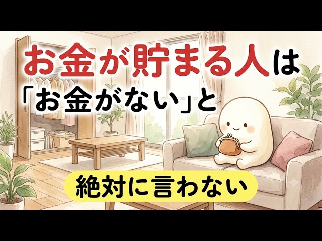お金が自然に残る人が口にしない8つの言葉——節約より先に整えたいお金の口癖