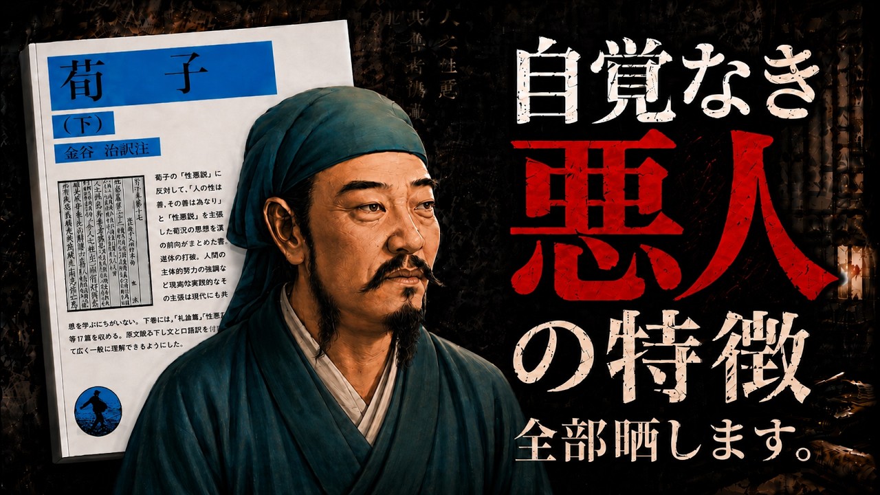 「いい人」が自然にできないと感じるとき——荀子の性悪説が示す「善は後から作るもの」