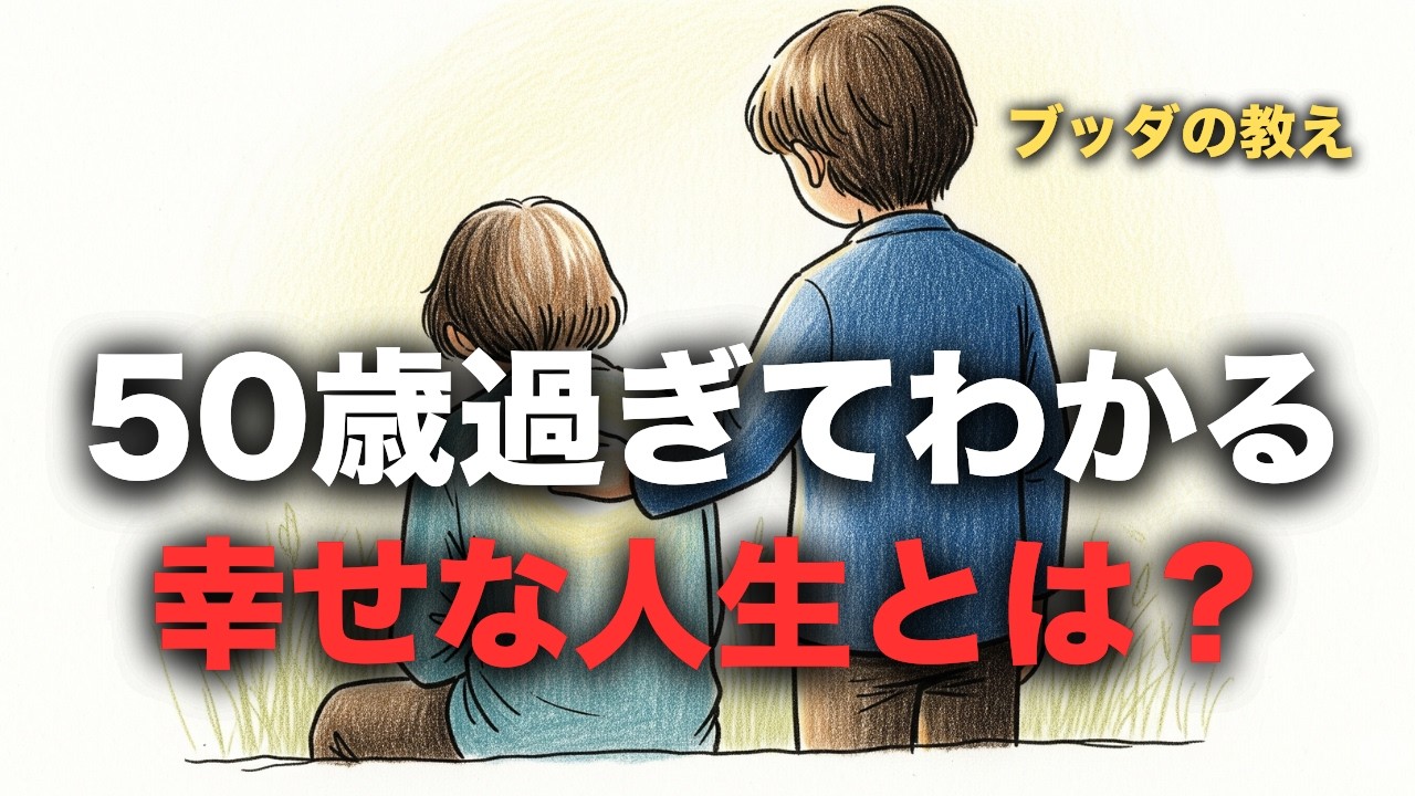 「失ってから気づく」を繰り返さないために。人生の後半を豊かにする「本当の宝物」とは