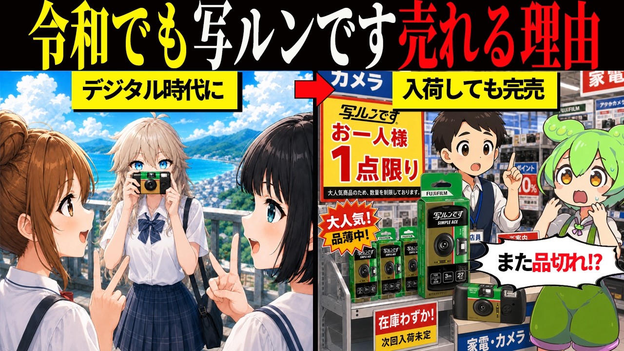 写ルンですはなぜ今も売れるのか。スマホ時代に27枚の制限が生む価値