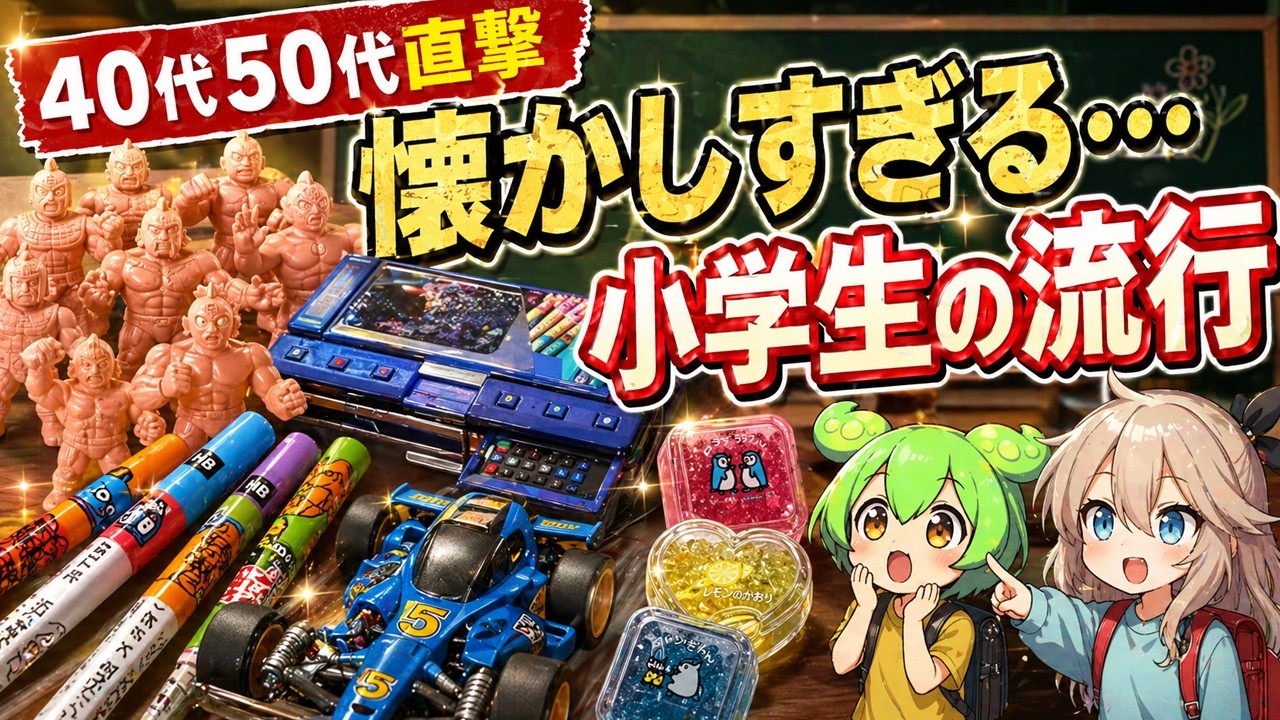 昭和〜平成の小学生あるあるを今の暮らしに活かす、小さな気分転換の作り方