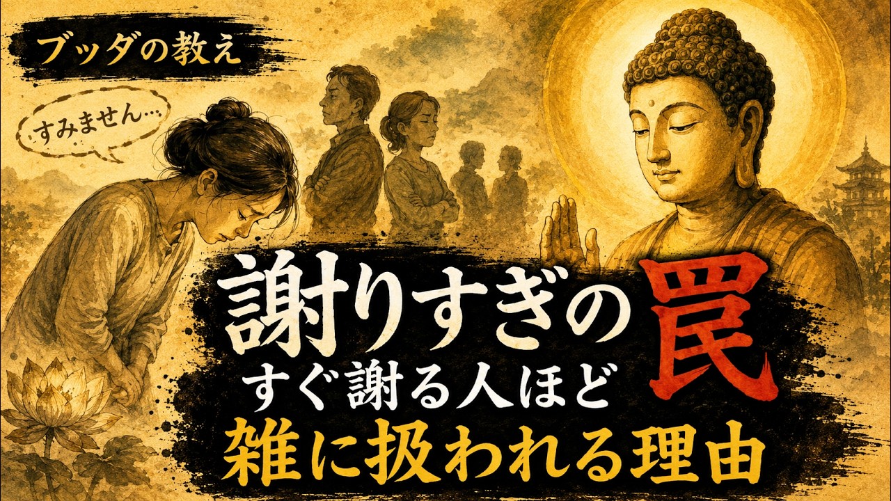 つい「すみません」と言ってしまうあなたへ。自分を削らずに心地よい関係を築く仏教の知恵