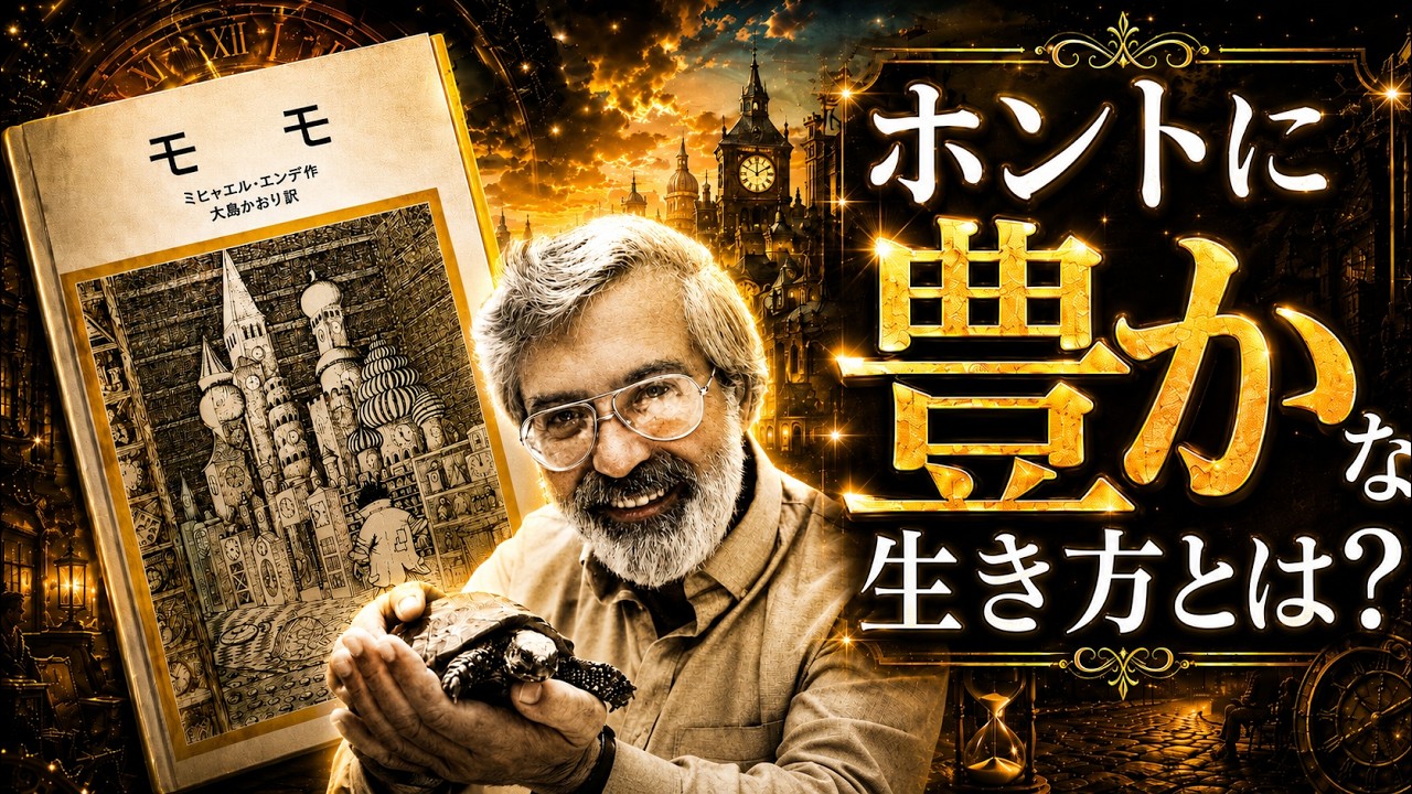 聞くだけで心が軽くなる理由——『モモ』が描いた、時間に追われない生き方のヒント