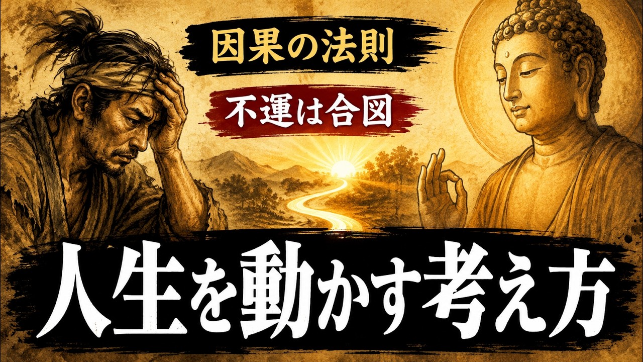 「なぜ自分だけが」と感じたとき。仏教の「因果」で心を軽くする考え方