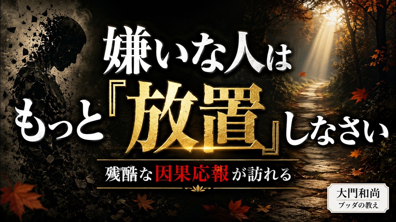 嫌いな人に心を奪われ続けるとき――「放置」という選択肢を考える