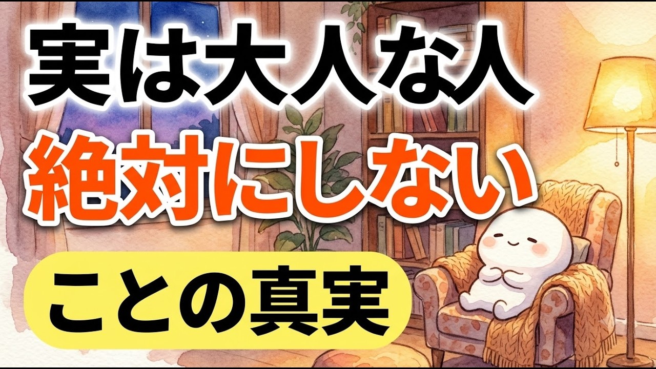 心が大人になるとは、白黒をつけないこと——日常に隠れた成熟のサイン