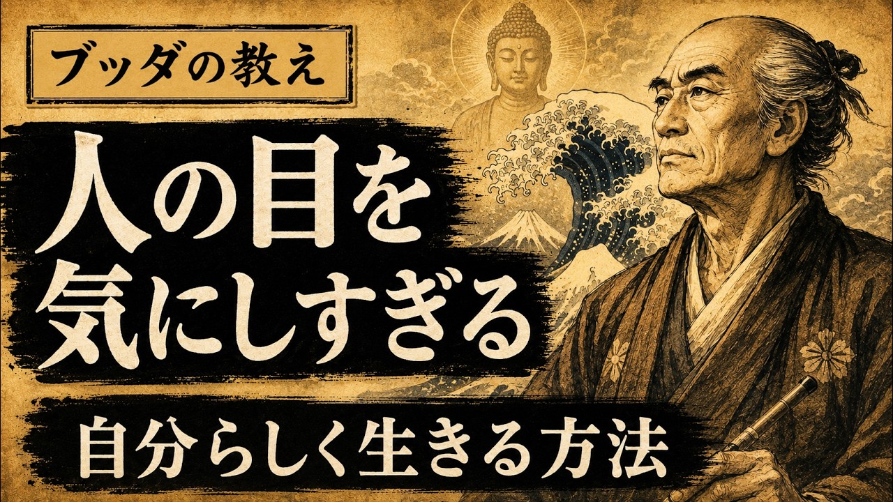 「他人の目が気になる」とき、心を軽くする考え方。葛飾北斎の生き方と仏教の視点から