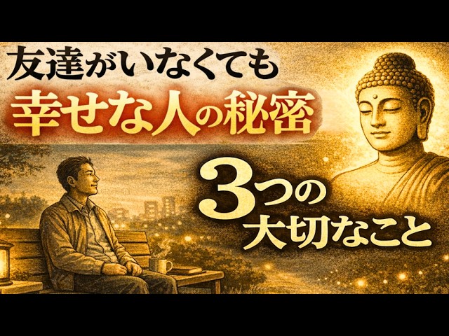 友達が少なくても心地よい生き方とは？「孤独」を「静寂」に変える仏教の視点