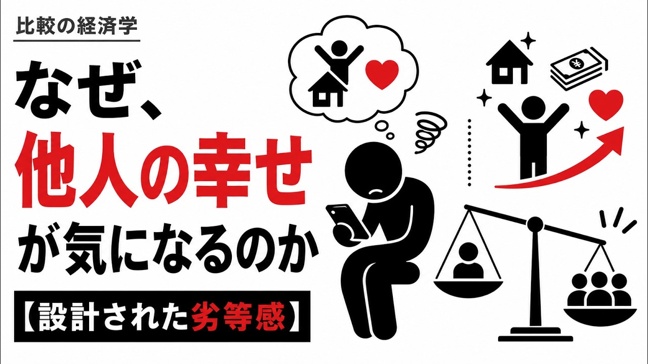 他人の幸せが気になるのは、お金より順位を買っているからかもしれない