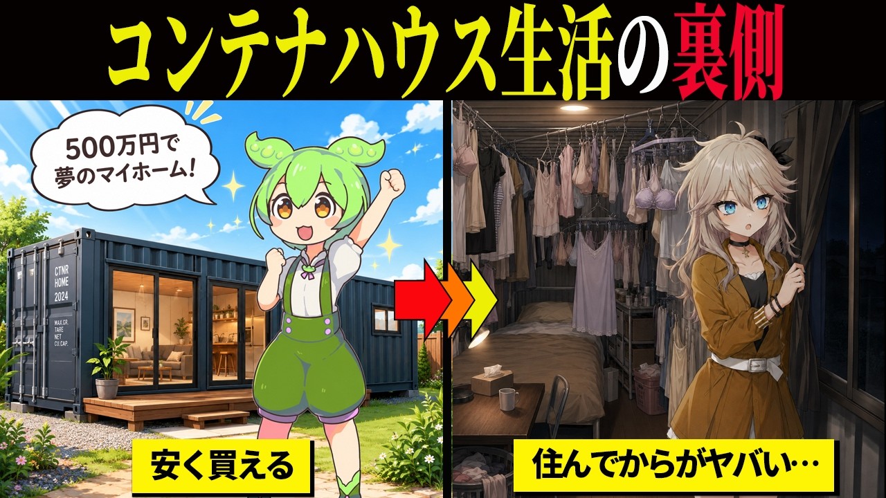 コンテナハウスで実際に暮らすとどうなる？初期費用の落とし穴と季節ごとの住み心地