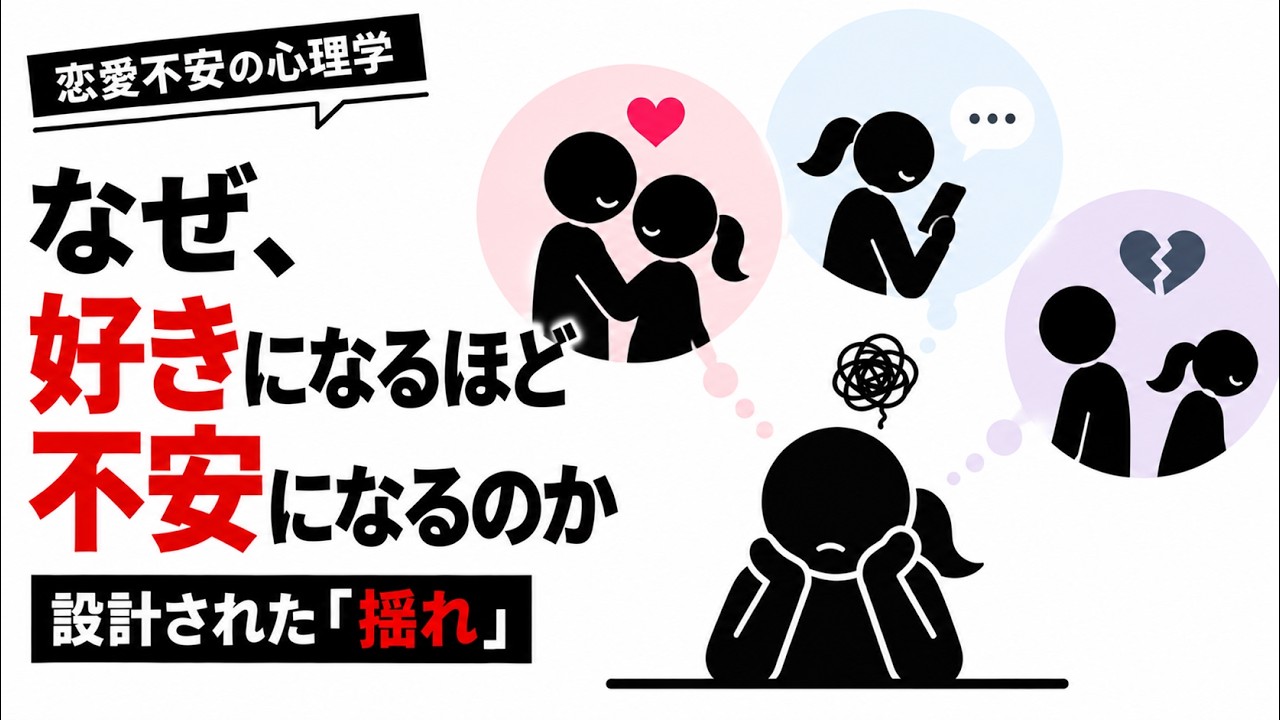 好きな人ほど不安になるのはなぜ？恋の振り子が揺れる心理と向き合い方