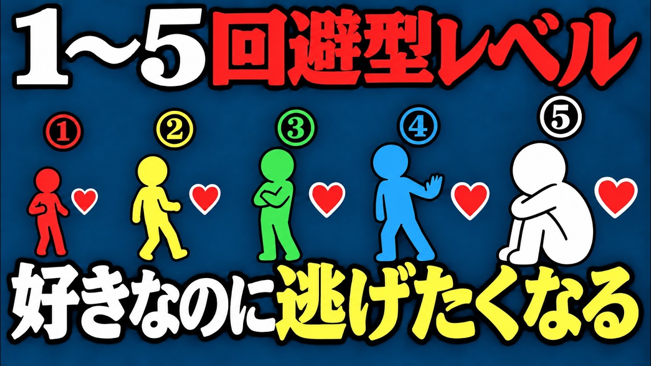 好きな人に誘われるほど返事ができない理由——回避の距離感を6つの段階で考える