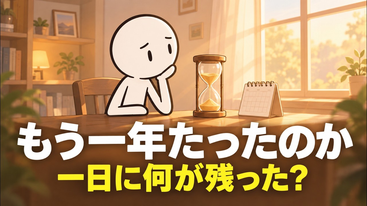 年を重ねると1年が短く感じるのはなぜ？「記憶の密度」から今日を長くする方法