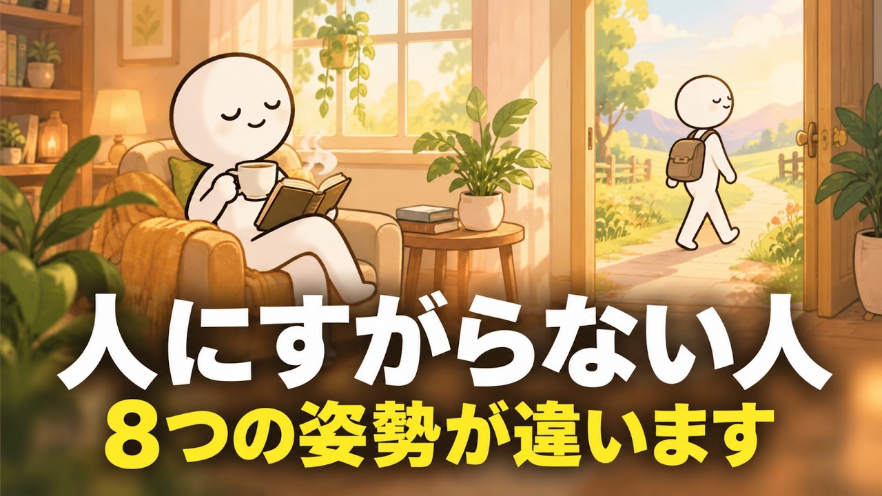 人間関係で無理にすがらなくなる人の姿勢｜「あなたがいなくても大丈夫、それでも一緒にいたい」という関係のつくり方