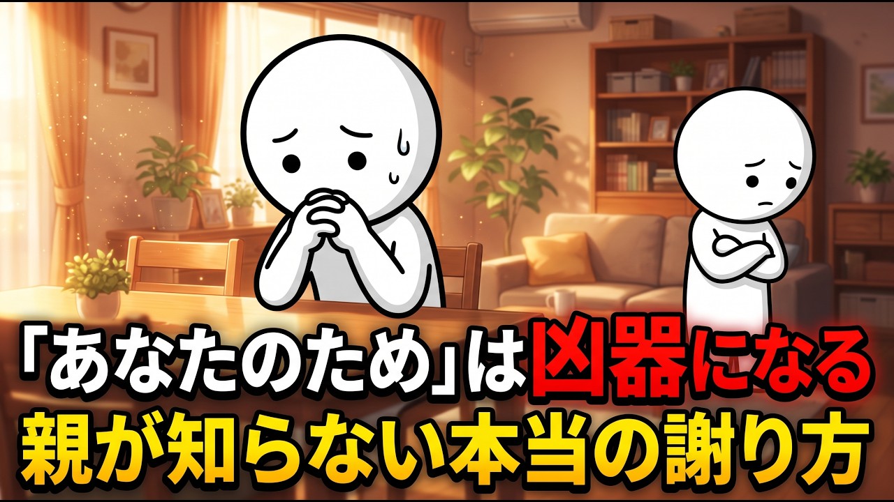 「あなたのため」が子どもを傷つける理由｜心の扉を開く4つの修復ステップ