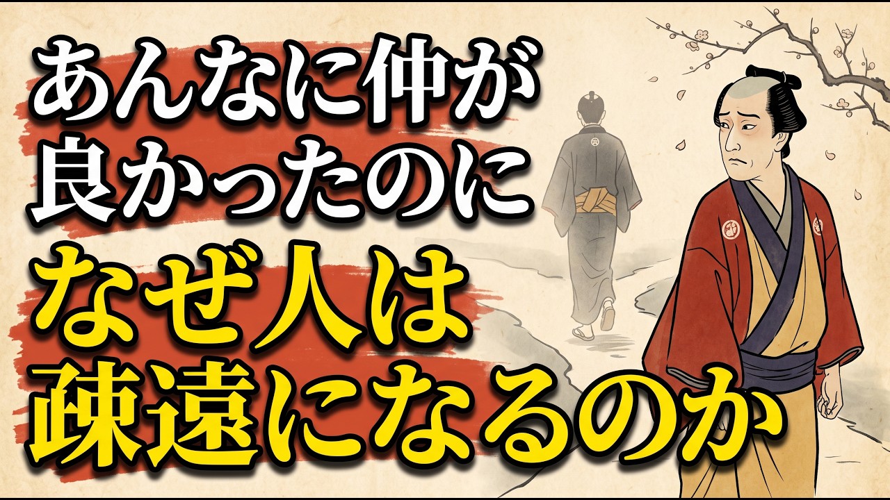仲が良かった人と静かに離れていく理由——関係が終わるのは自分のせいなのか