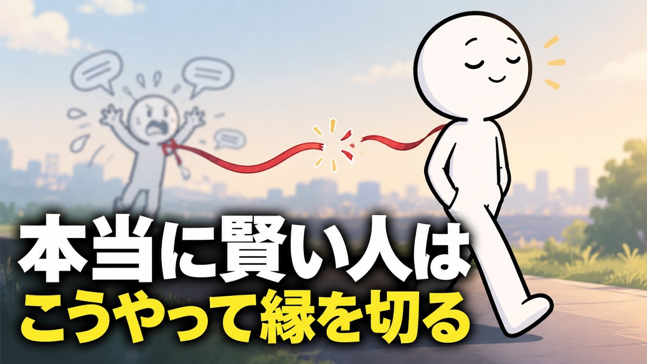 縁を切るとき、本当に賢い人がしないこと｜角を立てずに距離を置く5つの段階