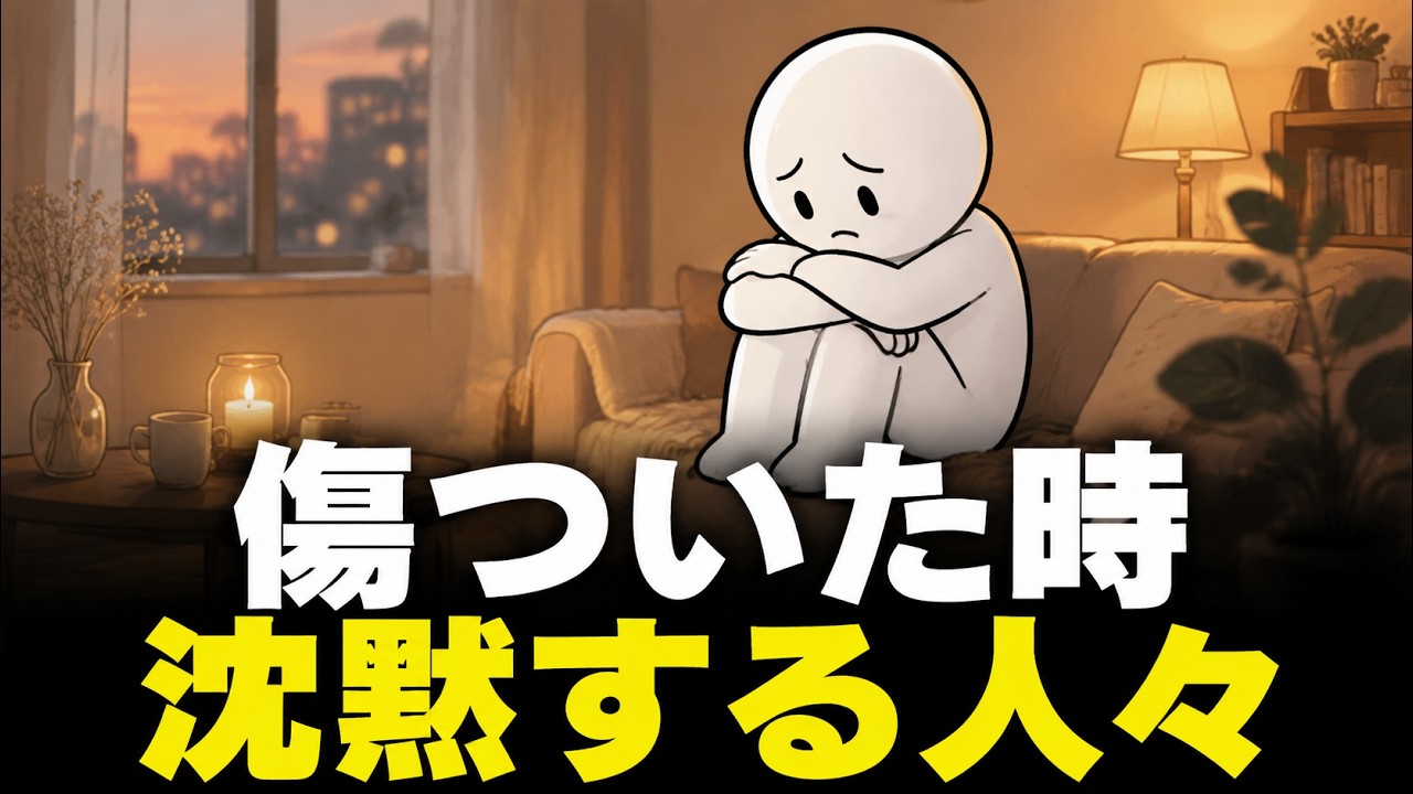傷ついたとき黙り込む人の心理｜「大丈夫」の裏側で起きていること