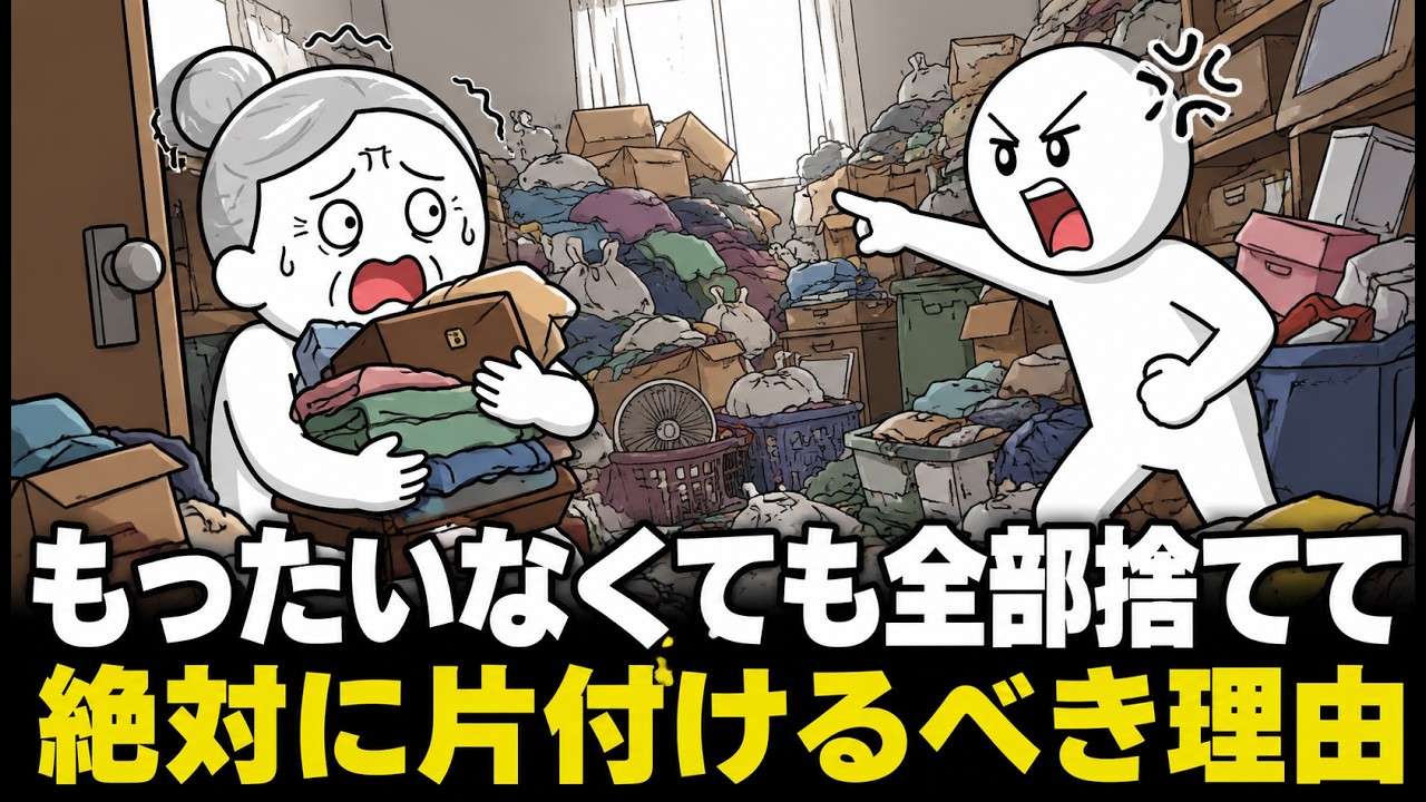 物を捨てられないのは意志が弱いからではない｜脳の損失回避から考える「手放す基準」