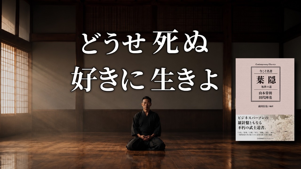 「どうせ死ぬ」からこそ自由になれる？武士の覚悟に学ぶ、迷いを手放す生き方