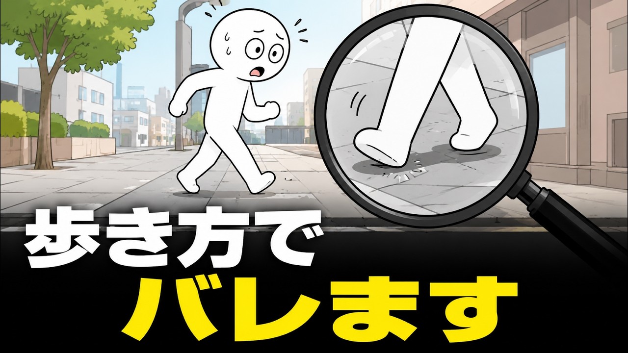 同い年なのに老けて見える人の共通点——歩き方に出る3つのサイン