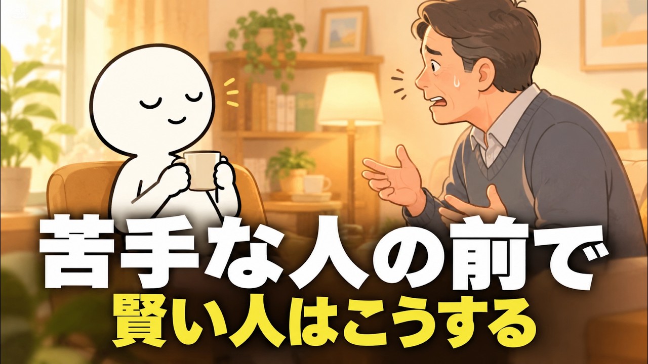 苦手な人の前で余計なことをしない。心を乱されにくい人が手放している6つの習慣