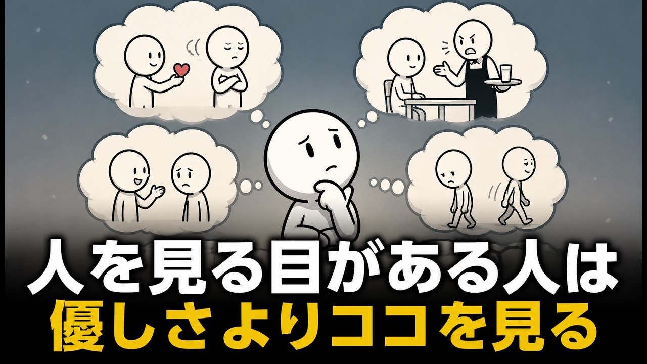 人を見る目がある人が注目する瞬間——「自分への優しさ」より態度に表れるもの