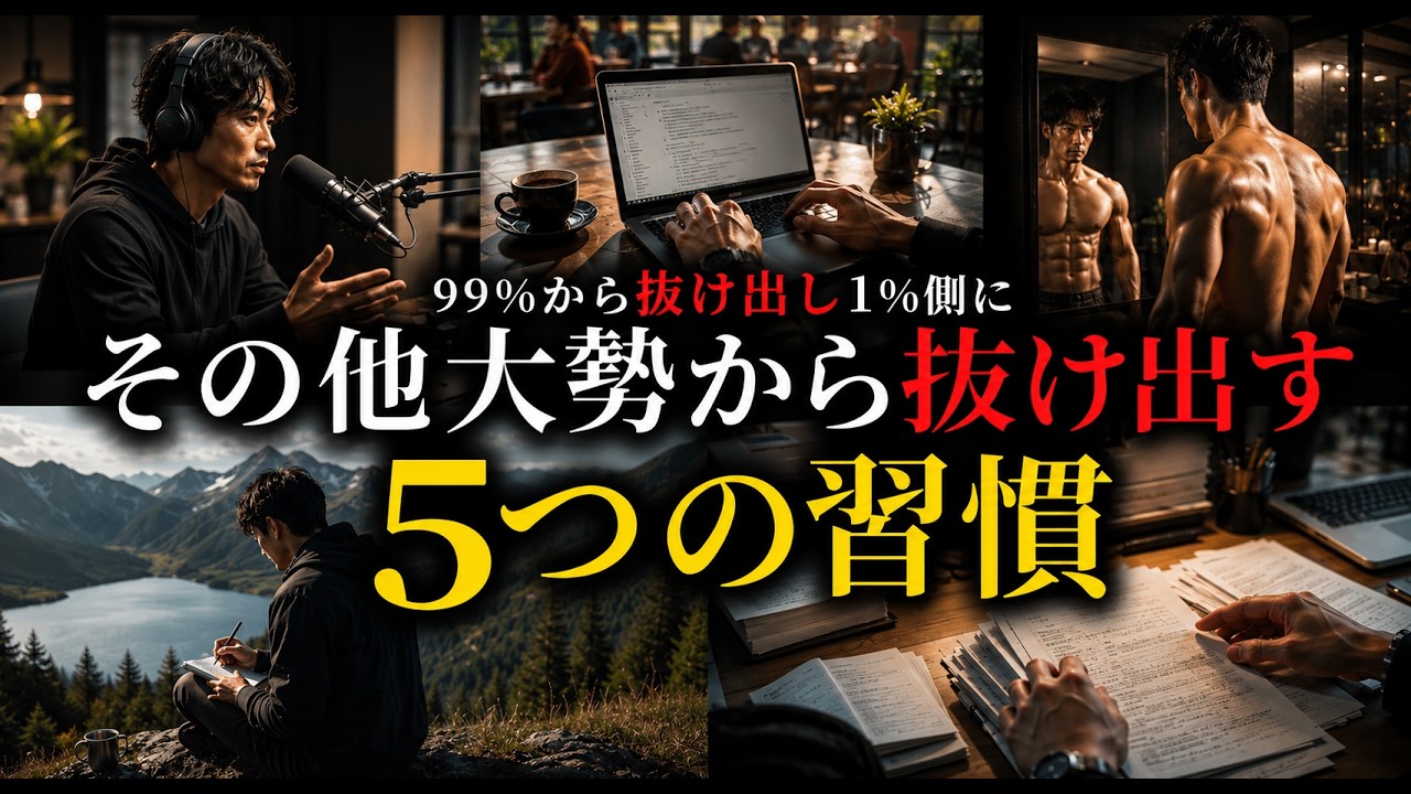上位1%へ抜け出す5つの習慣――今日から始める差別化戦略