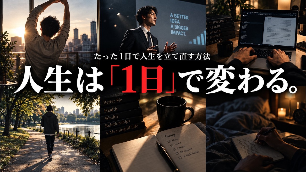 人生を立て直す1日でできる5つの科学的習慣