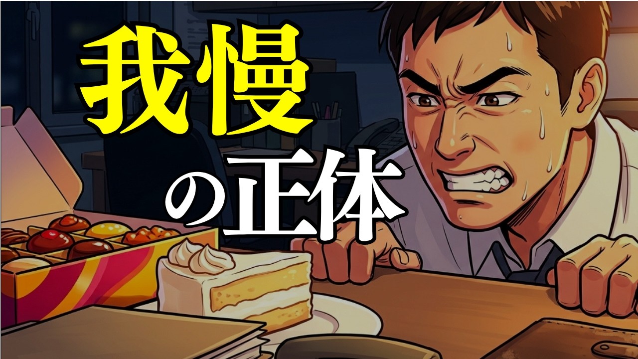 我慢が続く人は「耐える」を捨てている——誘惑の手前で終わらせる5つの技術
