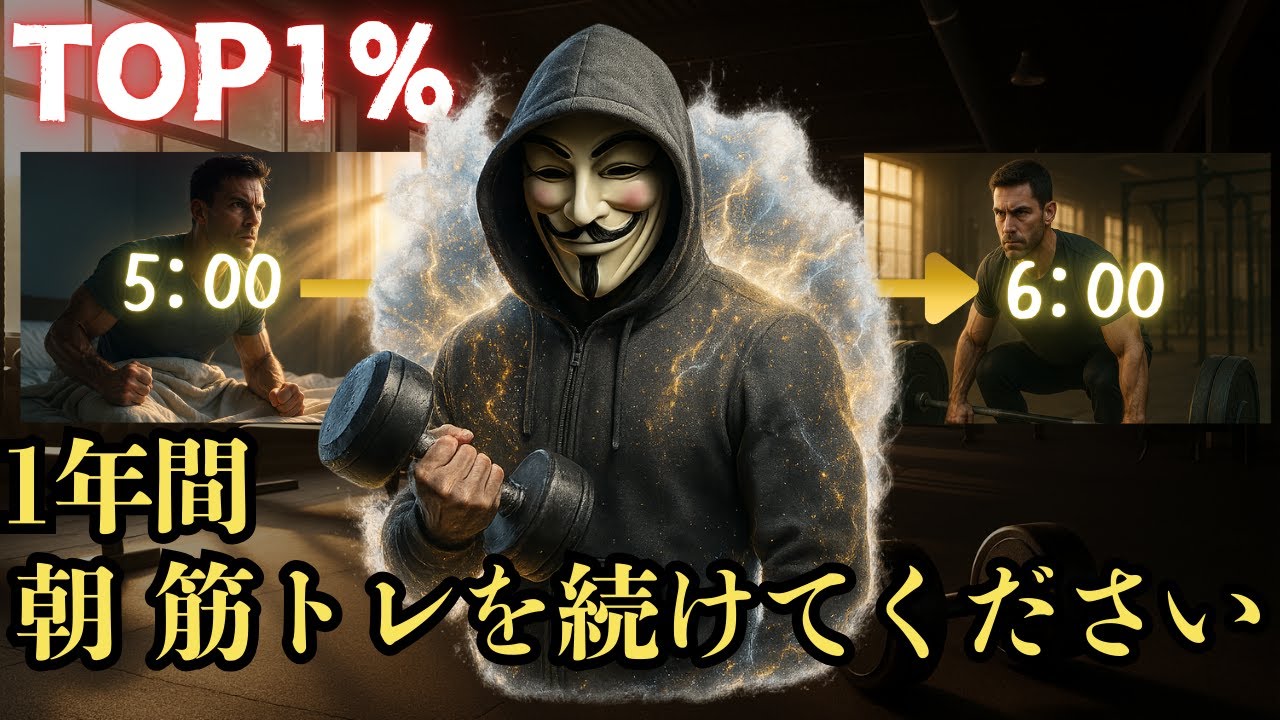 朝の筋トレが人生を変える理由――99%が避ける選択を習慣にする技術