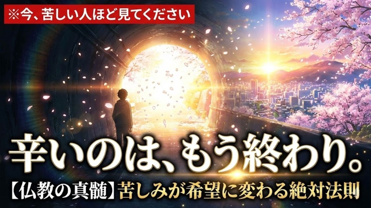 苦しみは永遠ではない——無常という希望の教え
