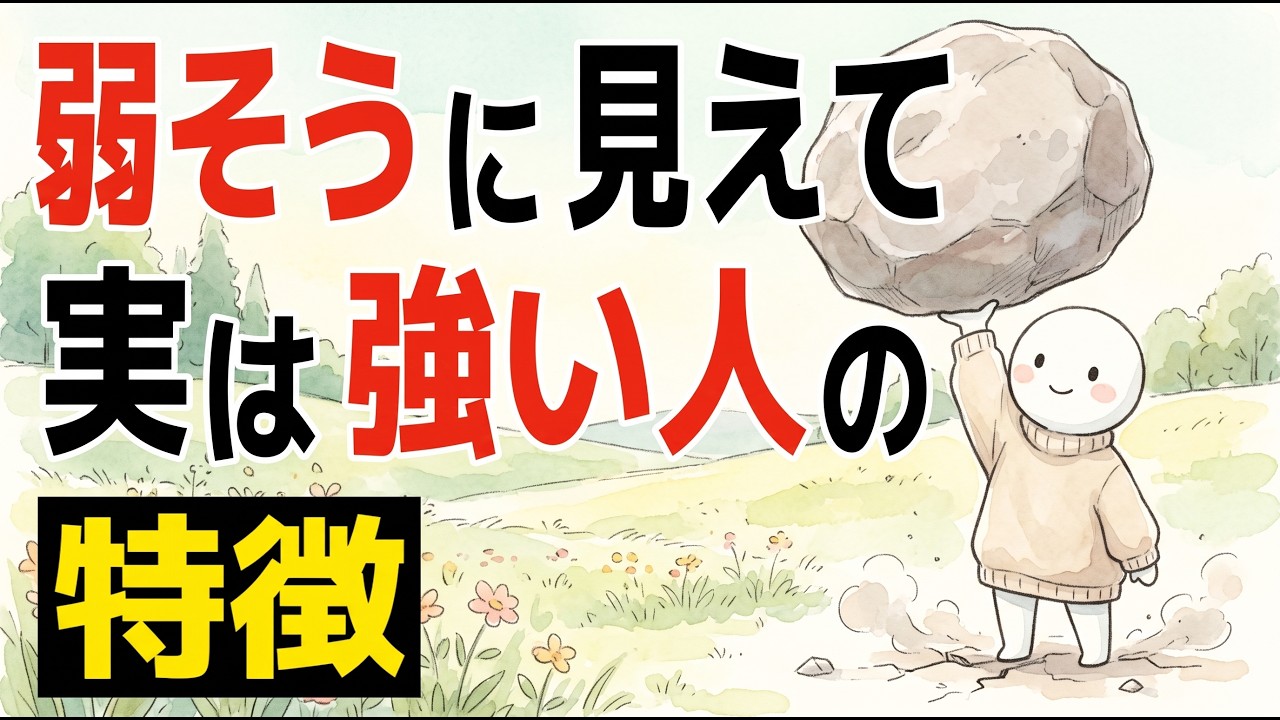 「弱そうに見えて芯が強い人」の強さはどこにある？ 声の大きさと別物な理由