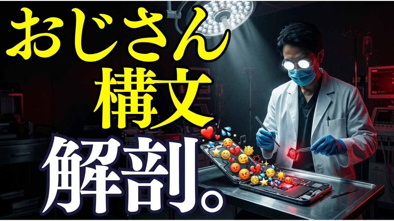 おじさん構文は絵文字の数ではなく「場の読み方」で決まる——仕事のメッセージで失敗しない選び方