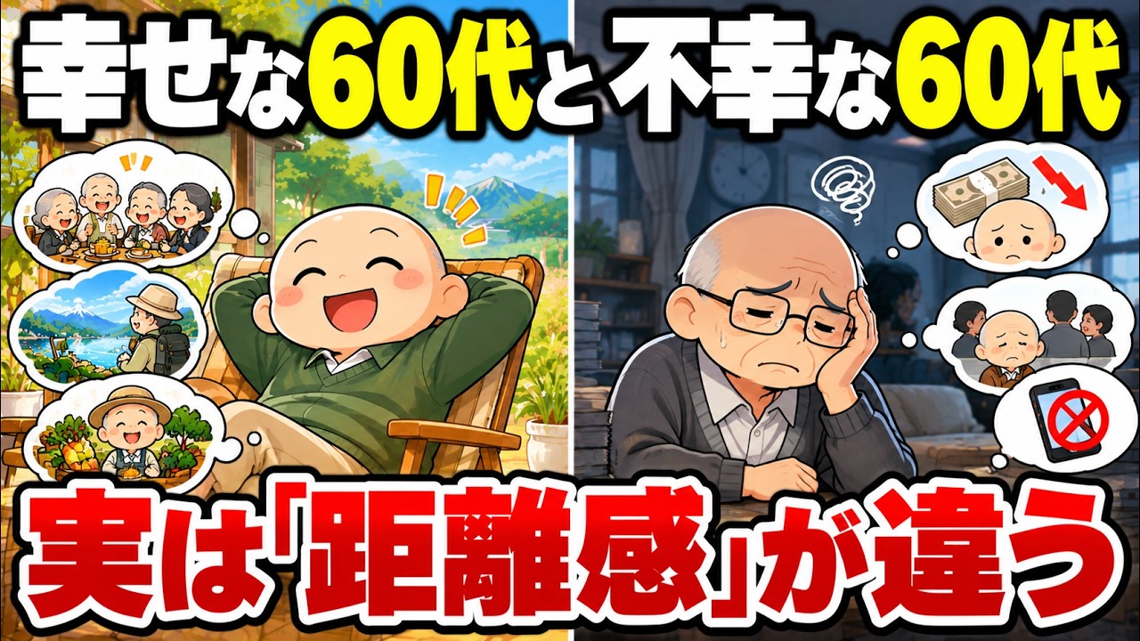 60代の幸せは付き合いの多さで決まる？人との距離感を自分で選ぶヒント