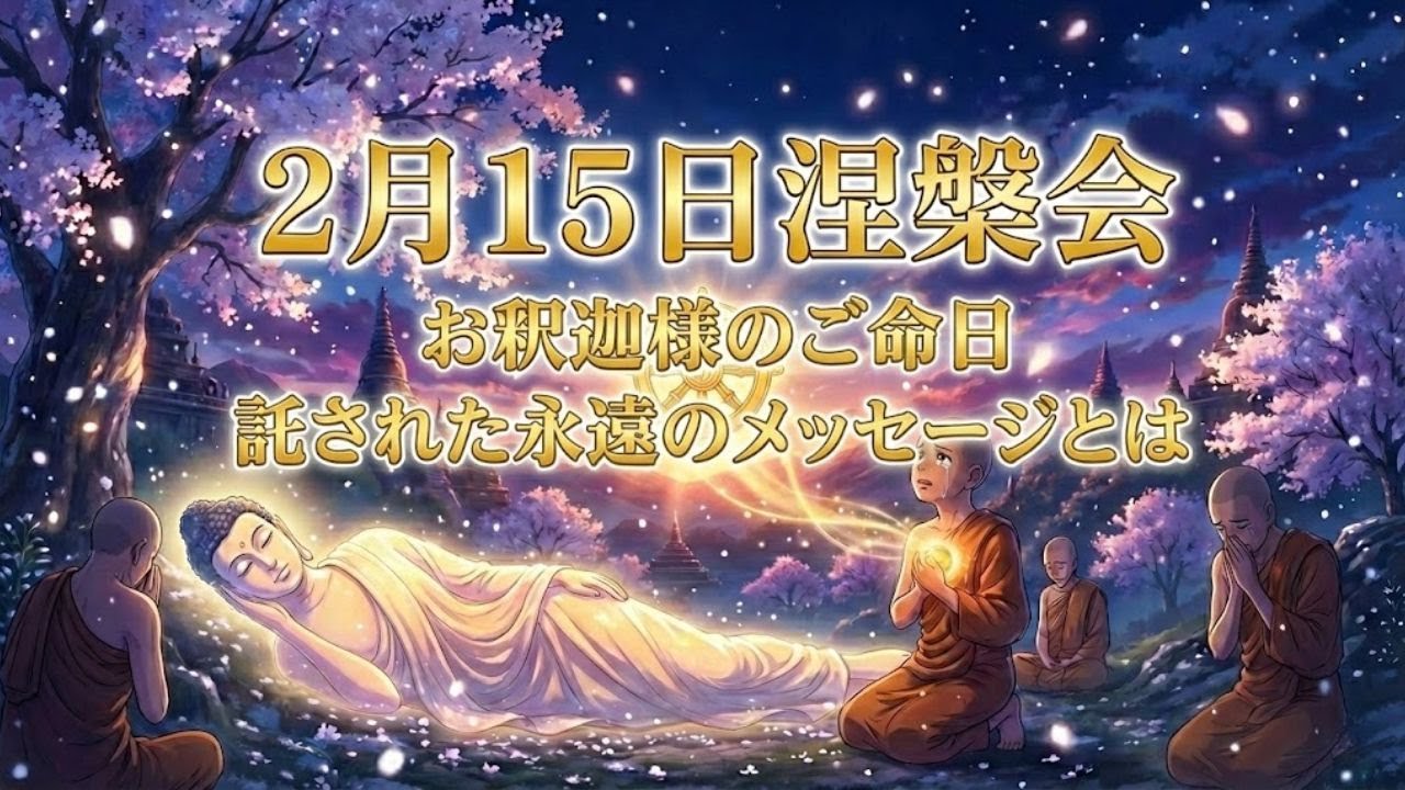 お釈迦様の遺言 ── 自らを灯明とせよ