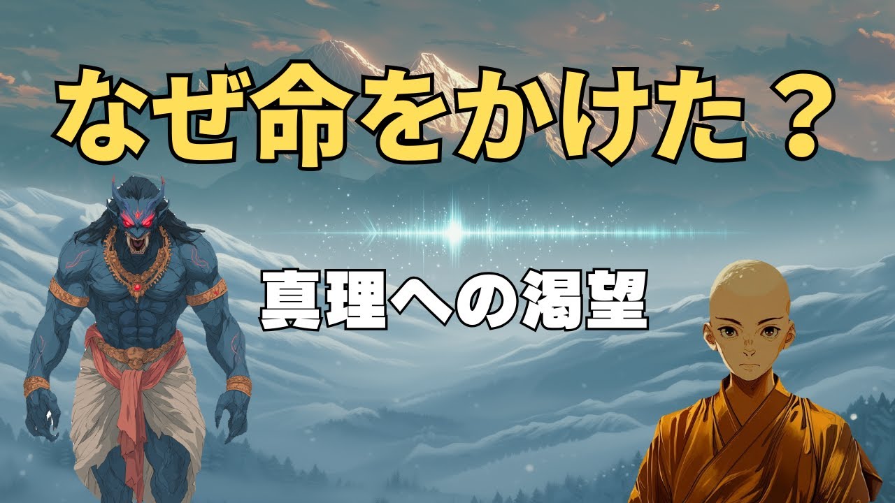 雪山童子が命を賭して求めた八文字の真理