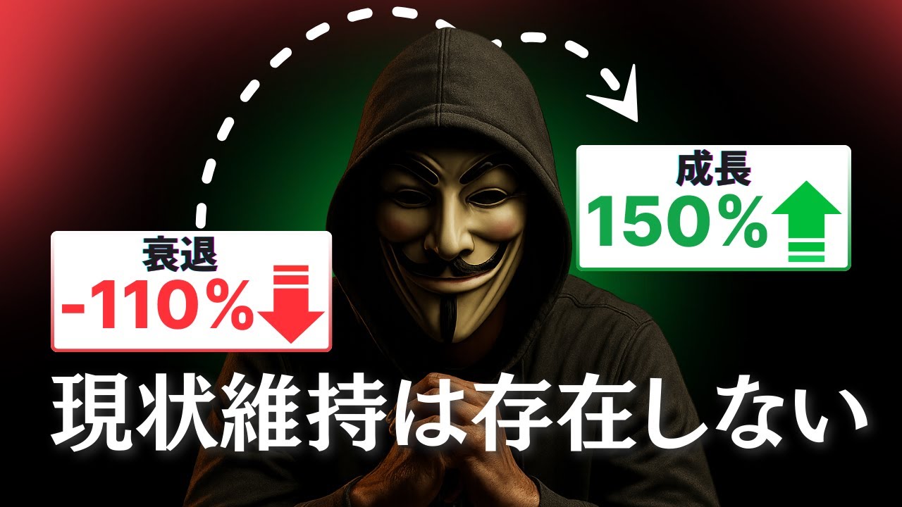 現状維持は衰退の始まり――成長を選ぶための3ステップと時間の作り方
