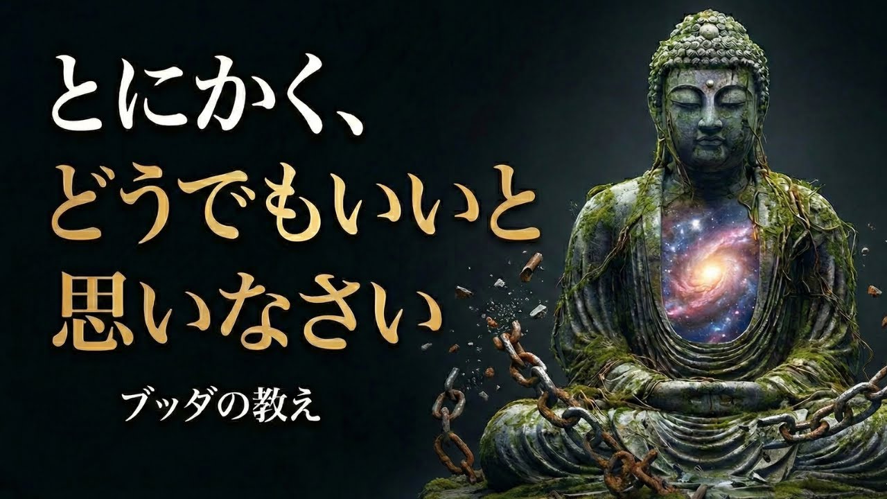他人の目が気になって動けないのは性格のせいではない──ブッダが説いた「執着を手放す」思考法
