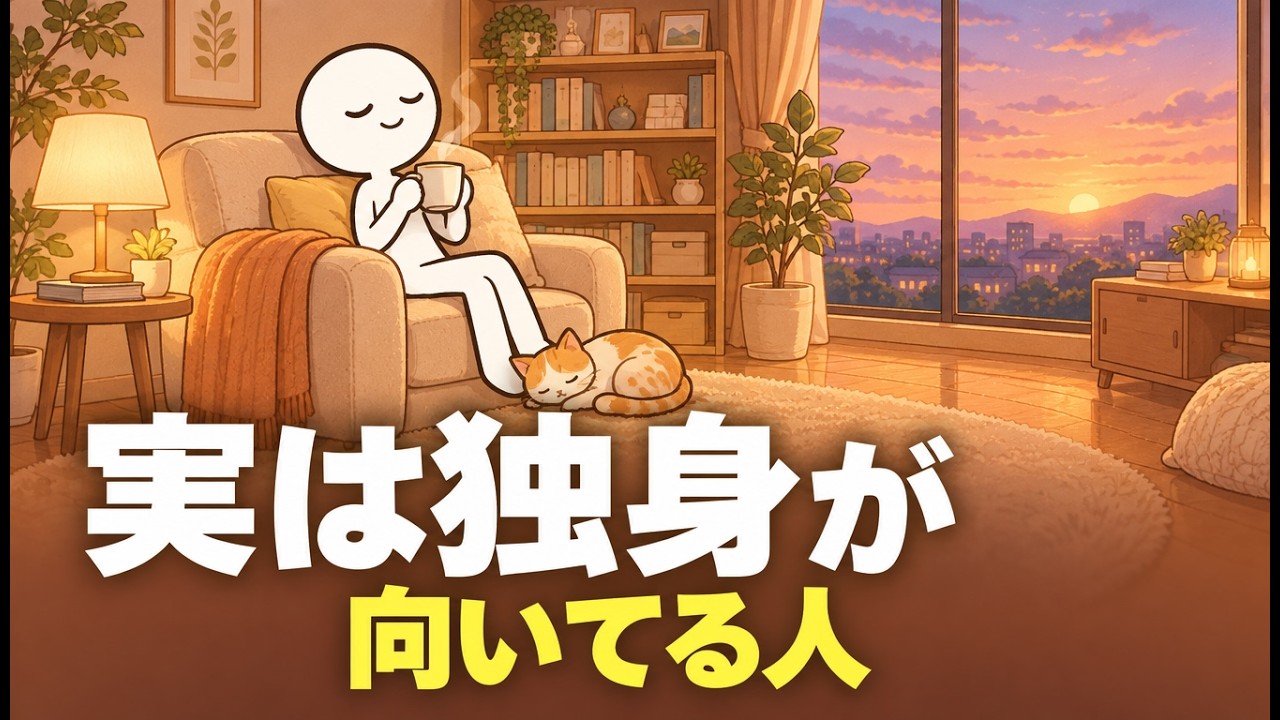 独身のほうが向いている人の特徴とは？ 一人の時間で回復する人のサイン