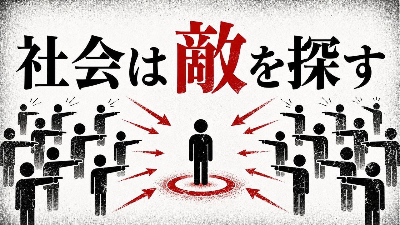不安が強い社会ほど「敵」を求める理由──モラルパニックに流されない小さな習慣